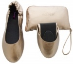 Tipsyfeet Bronze Foldable Shoe